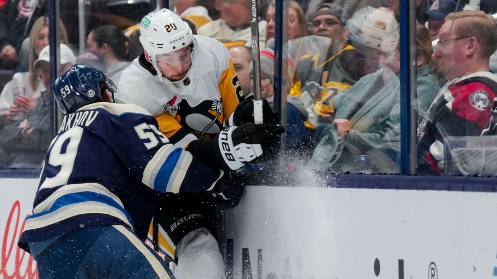 Penguins vs. Blue Jackets, 708 p.m.